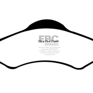 EBC Ultimax sprednje zavorne ploščice za Dodge Durango