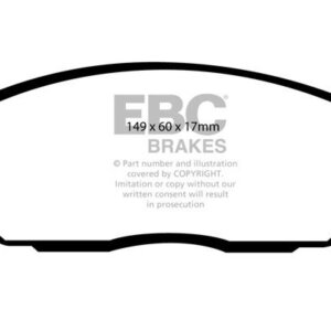 EBC Ultimax sprednje zavorne ploščice za Hyundai Grandeur, Hyundai Santa FE