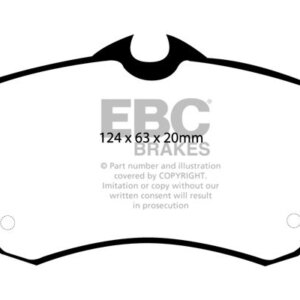 EBC Ultimax sprednje zavorne ploščice za Chrysler PT Cruiser, Chrysler Neon