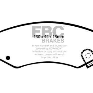 EBC Ultimax sprednje zavorne ploščice za Opel Agila, Suzuki Wagon R+