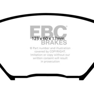 EBC Ultimax sprednje zavorne ploščice za Toyota RAV4