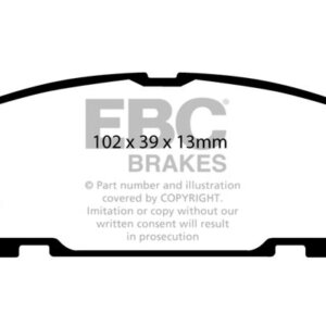 EBC Ultimax zadnje zavorne ploščice za Mazda MX-5