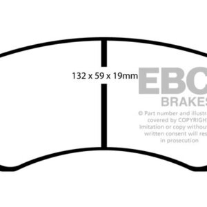 EBC Ultimax sprednje zavorne ploščice za Mazda 6