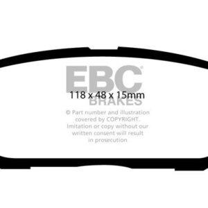 EBC Ultimax zadnje zavorne ploščice za SsangYong Rexton, SsangYong Rodius