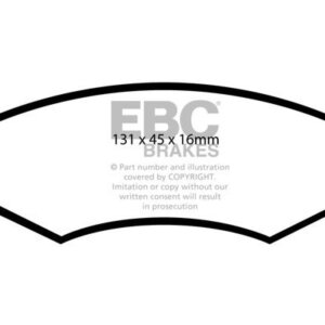 EBC Ultimax sprednje zavorne ploščice za Suzuki Ignis, Suzuki Wagon R+