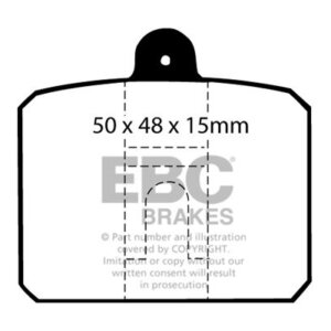 EBC Ultimax sprednje zavorne ploščice za Skoda 100, Skoda 110