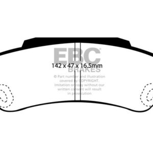 EBC Ultimax zadnje zavorne ploščice za Chevrolet Blazer S10