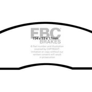 EBC Ultimax sprednje zavorne ploščice za Ford Explorer