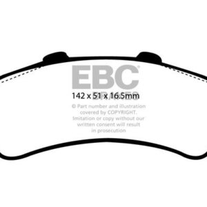 EBC Ultimax zadnje zavorne ploščice za Chevrolet Astro, Chevrolet Tahoe