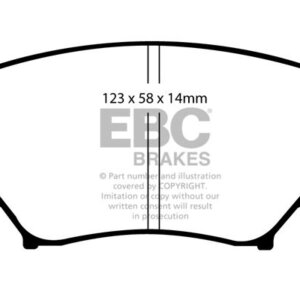 EBC Ultimax sprednje zavorne ploščice za Mazda MX-5