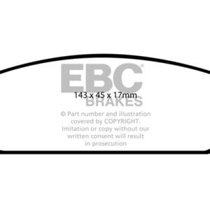 EBC Ultimax zadnje zavorne ploščice za Cadillac Escalade, Chevrolet Avalanche