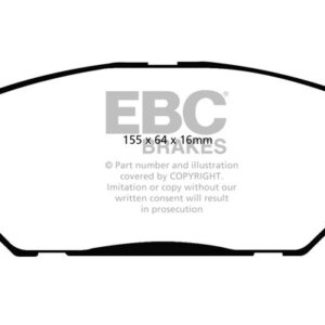 EBC Ultimax sprednje zavorne ploščice za Hyundai ix55