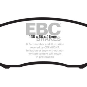 EBC Ultimax sprednje zavorne ploščice za Suzuki Grand Vitara