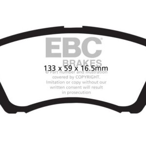 EBC Ultimax sprednje zavorne ploščice za KIA RIO, Hyundai i20