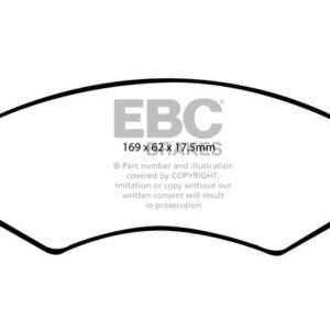 EBC Ultimax sprednje zavorne ploščice za LDV Maxus