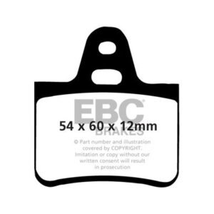 EBC Ultimax zadnje zavorne ploščice za Citroën GS