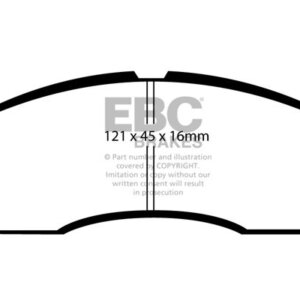 EBC Ultimax sprednje zavorne ploščice za Rover CityRover, Tata Indica