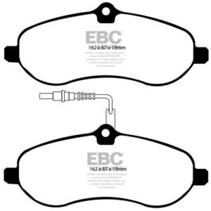 EBC Ultimax sprednje zavorne ploščice za Citroën Jumpy, FIAT Scudo