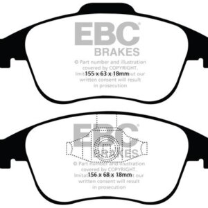 EBC Ultimax sprednje zavorne ploščice za Renault Laguna