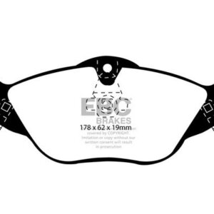 EBC Greenstuff 2000 sprednje zavorne ploščice za Opel Astra, Opel Zafira