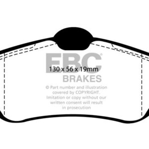 EBC Greenstuff 2000 sprednje zavorne ploščice za Citroën Xsara Picasso