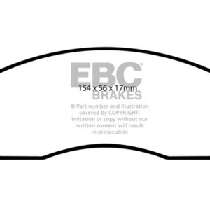 EBC Greenstuff 2000 sprednje zavorne ploščice za Kia Carnival, KIA Carnival