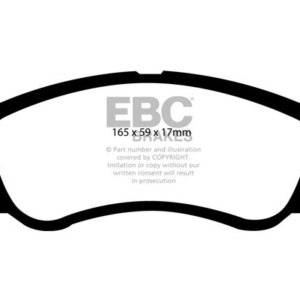 EBC Greenstuff 2000 sprednje zavorne ploščice za KIA Cerato