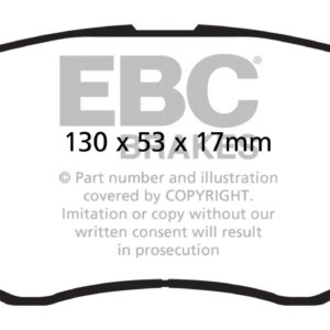 EBC Greenstuff 2000 sprednje zavorne ploščice za KIA Soul, Hyundai ix20