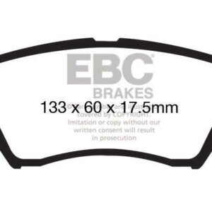 EBC Greenstuff 2000 sprednje zavorne ploščice za Hyundai Elantra, Hyundai i30