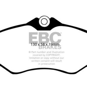 EBC Greenstuff 2000 sprednje zavorne ploščice za VW Transporter