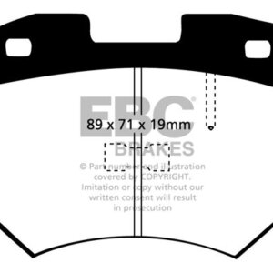 EBC Ultimax sprednje zavorne ploščice za Audi S4