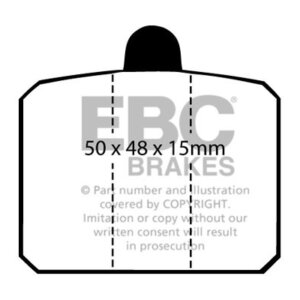EBC Ultimax sprednje zavorne ploščice za Skoda 110