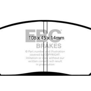 EBC Ultimax sprednje zavorne ploščice za Honda Accord