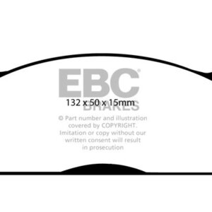EBC Ultimax sprednje zavorne ploščice za Toyota HiAce
