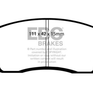EBC Ultimax sprednje zavorne ploščice za Honda Prelude, Honda Quintet