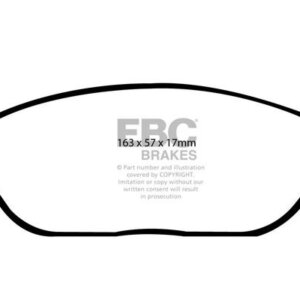 EBC Yellowstuff sprednje zavorne ploščice za Ford Thunderbird, Lincoln LS