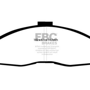 EBC Yellowstuff sprednje zavorne ploščice za Pontiac Firebird, Chevrolet Camaro