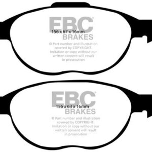 EBC Yellowstuff sprednje zavorne ploščice za Ford C-Max, Ford EcoSport