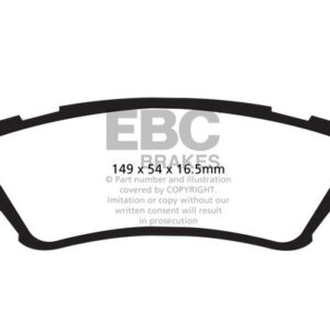 EBC Yellowstuff zadnje zavorne ploščice za Ford F-150