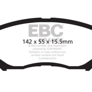 EBC Yellowstuff sprednje zavorne ploščice za Mazda CX-5