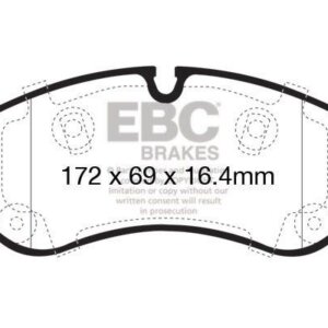EBC Yellowstuff sprednje zavorne ploščice za Ford Transit, Ford Transit Custom