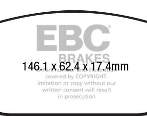 EBC Yellowstuff sprednje zavorne ploščice za SEAT Leon, SEAT Arona