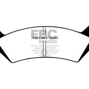 EBC Ultimax zadnje zavorne ploščice za Mazda 929