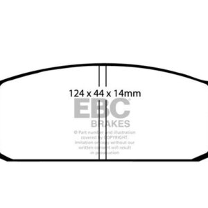EBC Ultimax sprednje zavorne ploščice za Daihatsu Charade