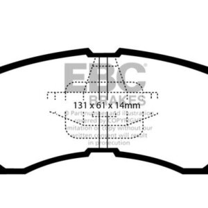 EBC Ultimax sprednje zavorne ploščice za Mazda 626