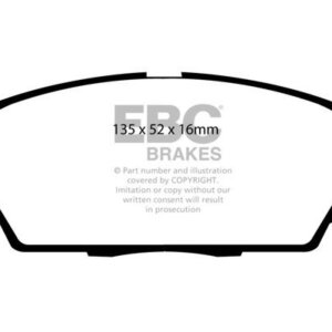 EBC Bluestuff NDX sprednje zavorne ploščice za Honda S2000, Honda Civic