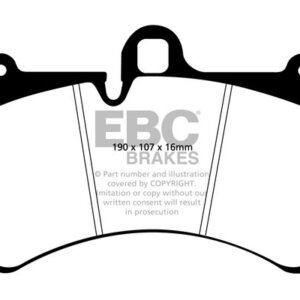 EBC Bluestuff NDX sprednje zavorne ploščice za VW Touareg