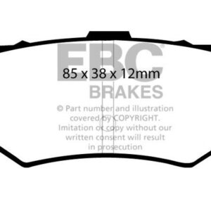 EBC Ultimax zadnje zavorne ploščice za Honda Accord, Honda Prelude