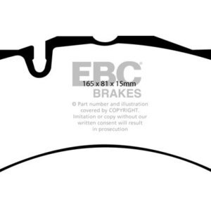 EBC Bluestuff NDX sprednje zavorne ploščice za Subaru WRX