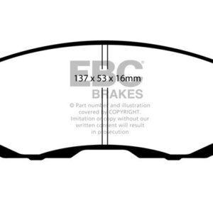 EBC Bluestuff NDX sprednje zavorne ploščice za Nissan Pulsar, Nissan 350Z